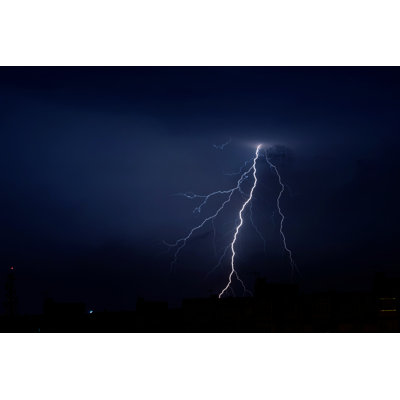 Lightning - Wrapped Canvas Print