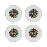 Caribe Handmade Porcelain Salad/Dessert Plate