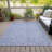 Washable Floral Indoor / Outdoor Rug-1689290856