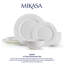Haven 12-Piece Lightweight Chip-Resistant Bone China Dinnerware Set, Service for 4