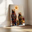Art mural sur toile, famille d'ours-1530507834