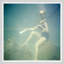 Model Underwater Giclee Print by Richard Rutledge