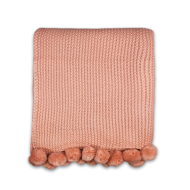 Apalachin Throw Blanket, Pink