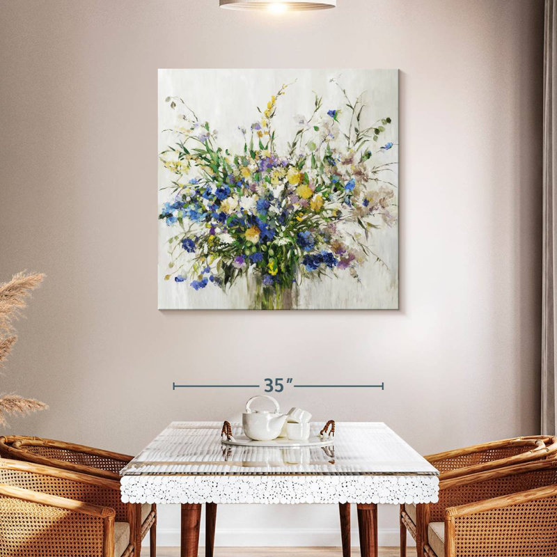 Harnek Wild Flower Bouquet, 39" H x 39" W