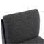 Scott Living Moda Accent Chair Black with Solid Wood Frame, Set of 2