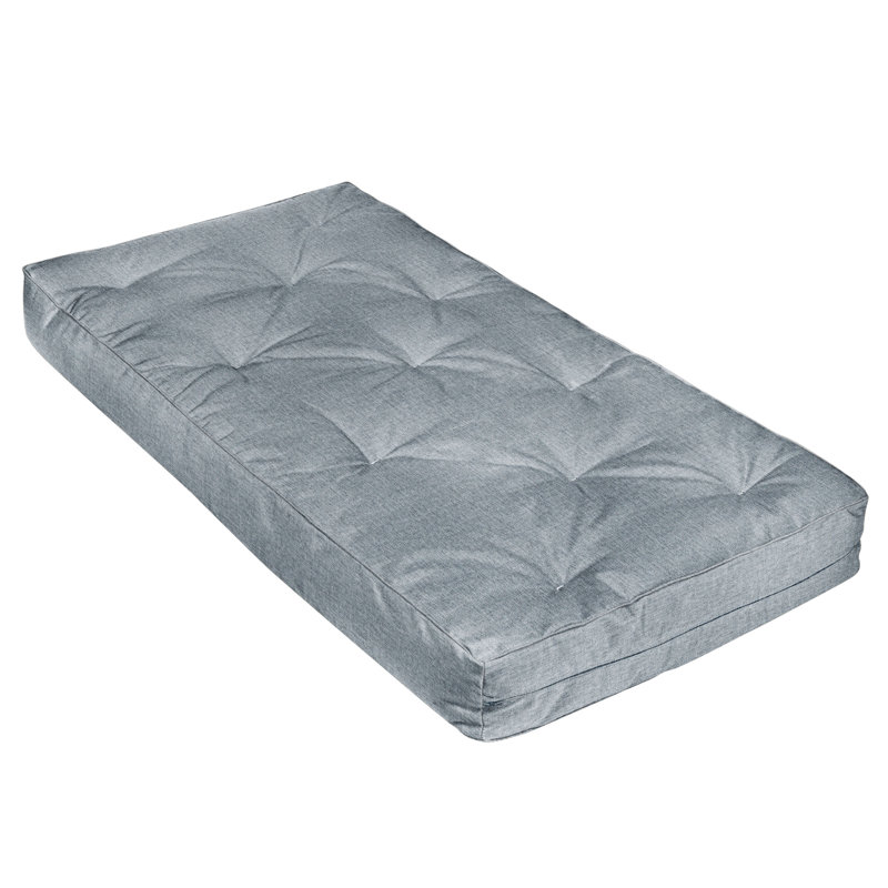 Matelas de futon en mousse viscoélastique Cotreau, Vert, Lit simple, 8"