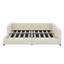 Grand lit plateforme tapissier avec lit de jour simple TG Amaliah-597672235
