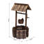 Plants & Flowers Weather Resistant Wood Garden Statue