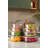 Durable Plastic Storage Box Set, Includes 2 Boxes (3.1 x 4.9 x 1.6 in, 8.5 fl oz), 2 Boxes (3.9 x 5.7 x 2.0 in, 16.9 fl oz), 2 Boxes (4.6 x 6.5 x 2.3 in, 25.4 fl oz), 2 Boxes (5.5 x 7.5 x 2.6 in, 40.6 fl oz), Perfect for Organizing Kitchen & Home Spaces
