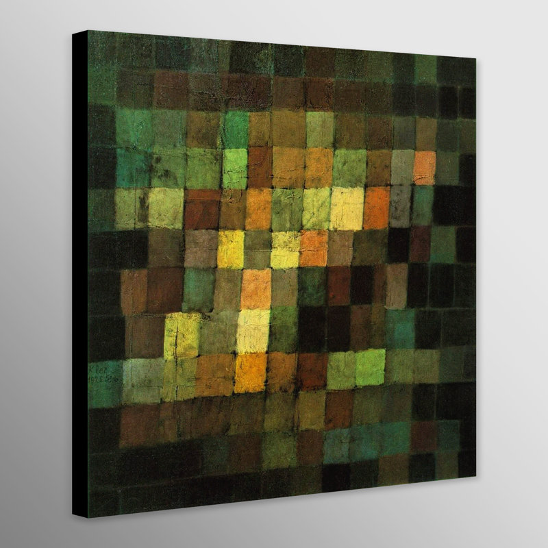 Ancient Sound by Paul Klee - Wrapped Canvas Print, 51cm H x 51cm W