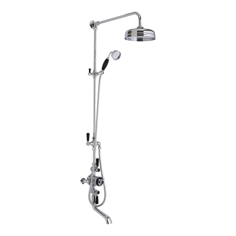 Topaz Thermostatic Shower with Dual Shower Head