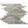 Eternity Random Sized Natural Stone Mosaic Tile in Grey