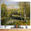 «Quiet Autumn River», reproduction d'art-37589076-37589080