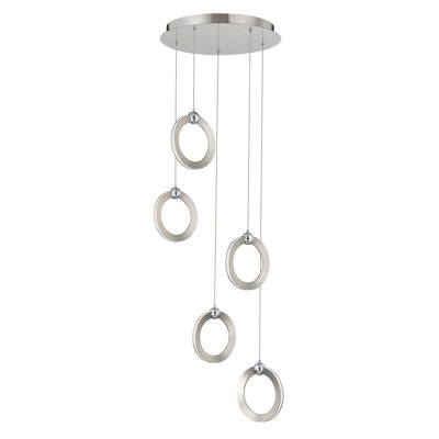 5 - Light LED Pendant