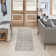Ermie Geometric Machine Woven Polyester/Polypropylene Area Rug in Gray