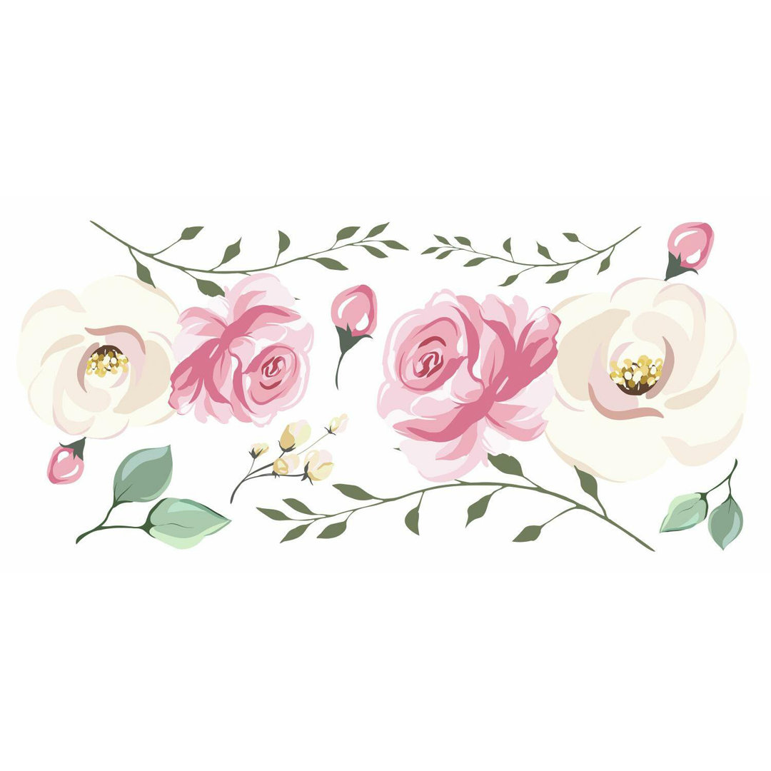 Reichert Plants & Flowers Non-Wall Damaging Wall Decal Ophelia & Co.