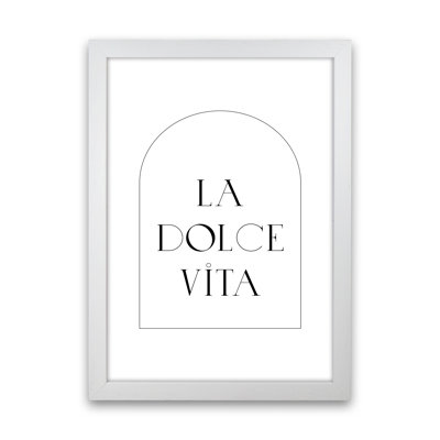 La Dolce Vita by Planeta444 - Print