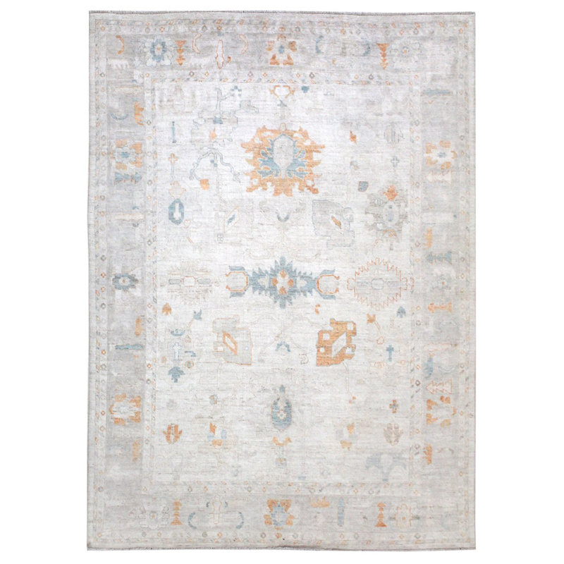 Oushak One-of-a-Kind Rectangle 8'11" X 11'9" Area Rug
