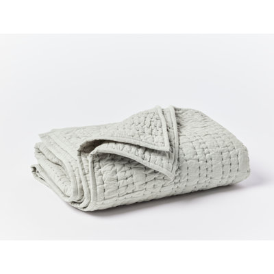 Channel Handstitched Organic Percale Quilt