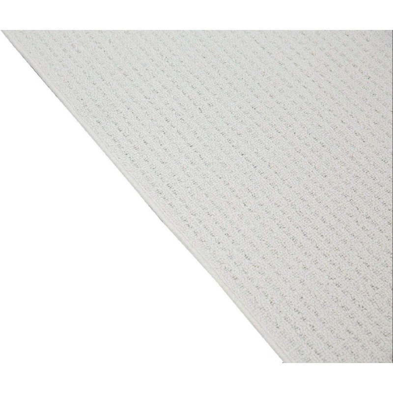 Tapis intérieur / extérieur Iconic - crème ivoire, Carré 7 pi