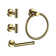 4 - Piece Bathroom Hardware Set