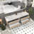 Castanea 70.9'' Double Bathroom Vanity with Acrylic Top-848361483