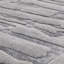 Lizy Geometric 3D Carved Grey Area Rug-1012726789