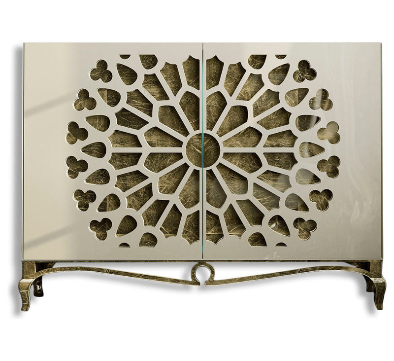 Saphire 60.8'' Sideboard, 35.4" H x 60.8" W x 16.2" D, High Gloss