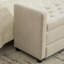 Banc rembourré avec rangement et accoudoirs-816976677