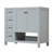 36" Bathroom Vanity with Sink Top, Bathroom Vanity Cabinet with Two Doors and Two Drawers, Solid Wood, Open shelf, MDF Boards, One Package-1530711402