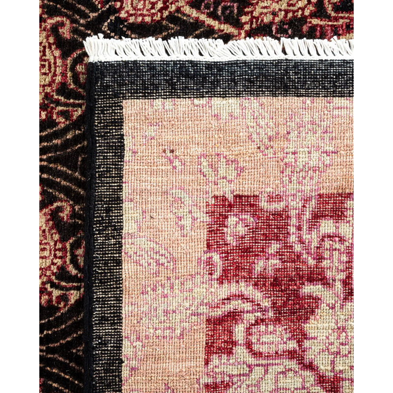 Suzani One-of-a-Kind 4' 7" X 6' 2" Hand Knotted Area Rug
