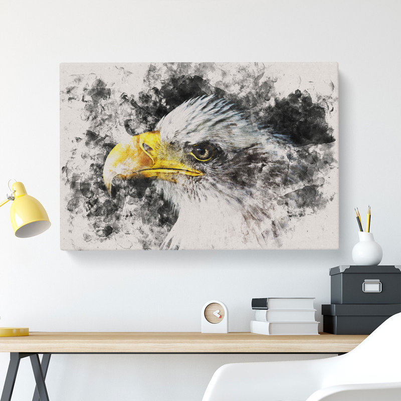 Bald Eagle Vol.1 - Wrapped Canvas Print, 35cm H x 50cm W x 3cm D