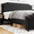 Jameown Solid Wood Slat Bed-891574443-891574442