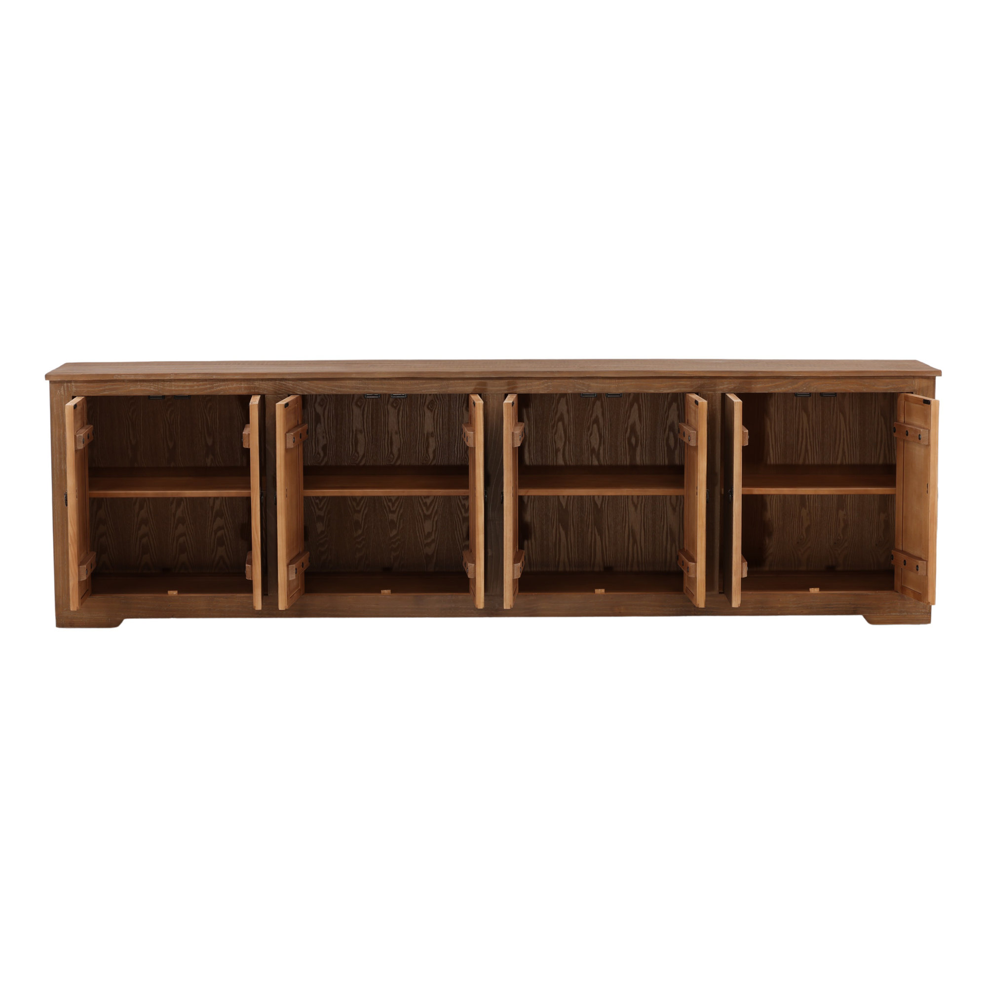 Tamarindo 83'' Sideboard, 8, Brown, 31.5" H x 109.4" W x 17.5" D