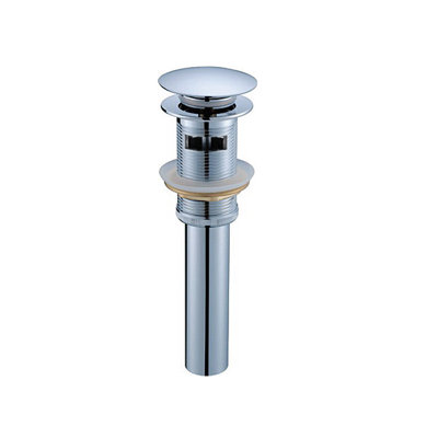 Pop-up Bathroom Sink Drain With Overflow