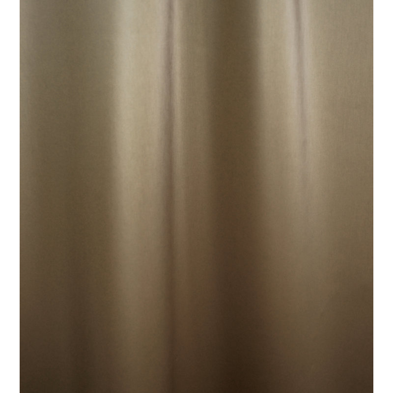 Tissu de mélange de coton satiné performant, Marron Glace
