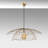 Elegant Gold Metal Chandelier, 27.6 x 27.6 x 48.8 inches | Durable Metal Body, IP20 Rated | E27 Socket, Max 40W (Bulb Not Included) | Perfect for Living Room, Dining Room & Entryway | Stylish & Functional Lighting Fixture-42109463