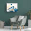 Art mural sur toile tendue - "Dreams Beyond The Ridge" par Amy Tieman pour décoration de salon, de chambre à coucher ou de bureau - 24 x 32