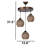 Chakra 3 - Light Dome Chandelier