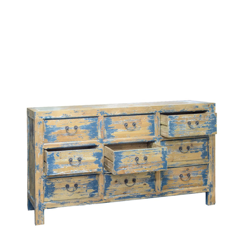 Zyana 150cm W 9 - Drawer Chest of Drawers
