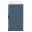 36" Bathroom Vanity With Blue Main Colour, And Solid Wood, 2 Soft - Closing Doors, Multi Function Shelves, Elegant Storage Luxury Finish, Pine Mechanism, Door Organizer, Hole Shelving, Ideal Solution-123645246