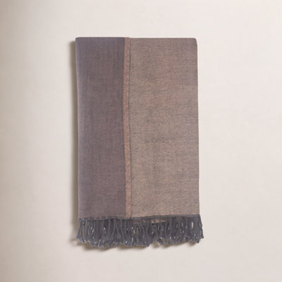 Cosette Merino Wool Hand Woven Throw Blanket