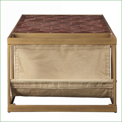 Table basse ronde en chenille bleu sarcelle clair - plateau robuste de 15 mm pour le salon, conception accueillante et accueillante