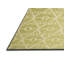 Tapis de zone beige/vert contemporain-393285392