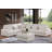 7-Pieces 132"*121" U Shape Sectional Sofa Cloud Couch With Removable Ottomans-1037993838