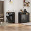 Armoire à poubelle double basculante pour poubelle 20 gallons Caffey-111532585