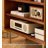 29.84" Brown Standard Solid Wood Curio Cabinet