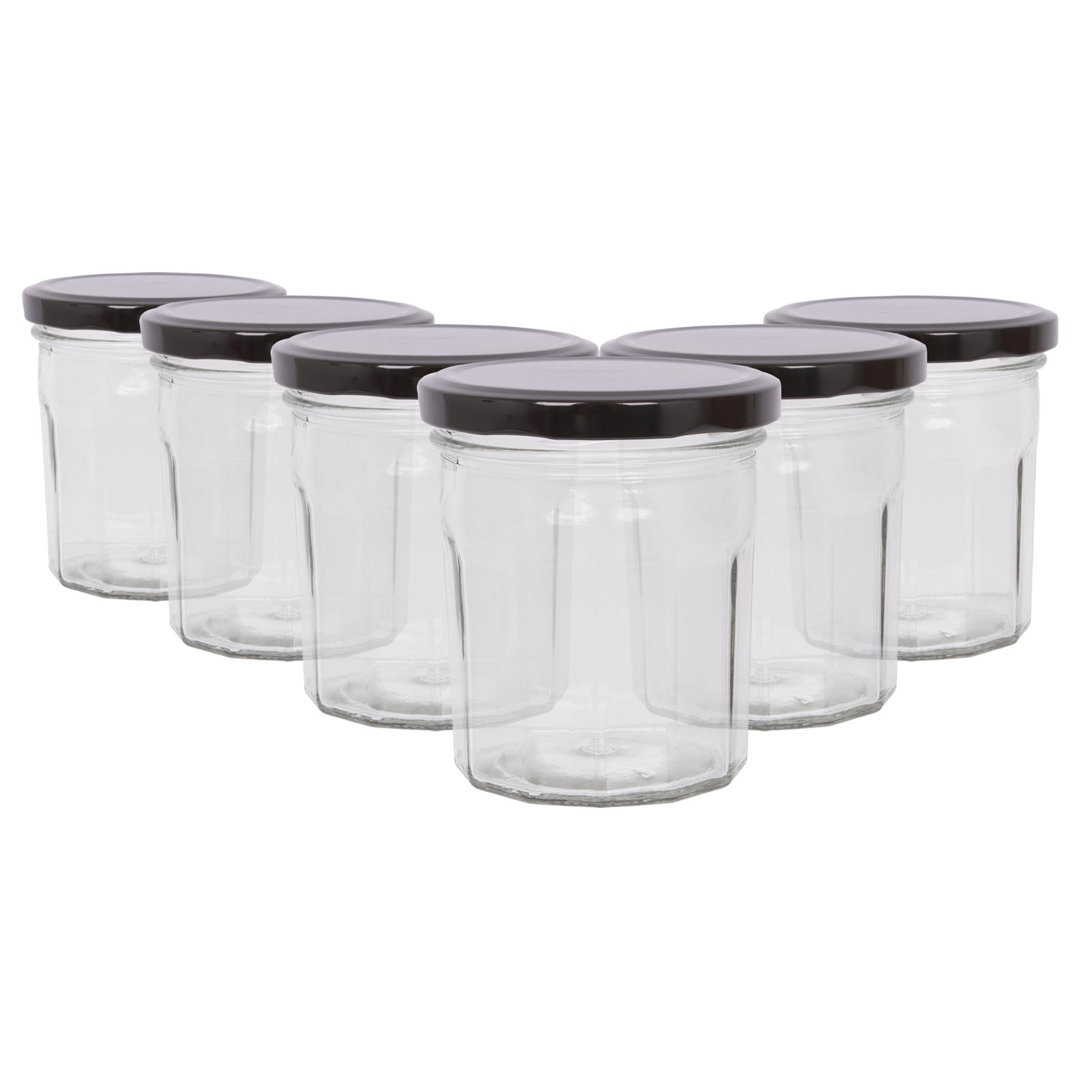 Glass Jar - Set of 6
