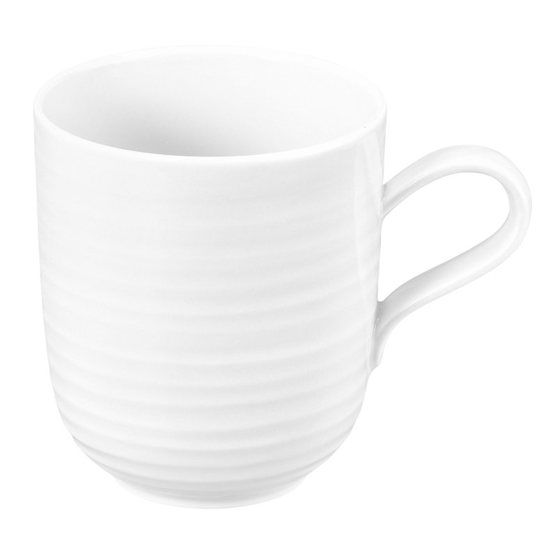 Porcelain Coffee Mug, White