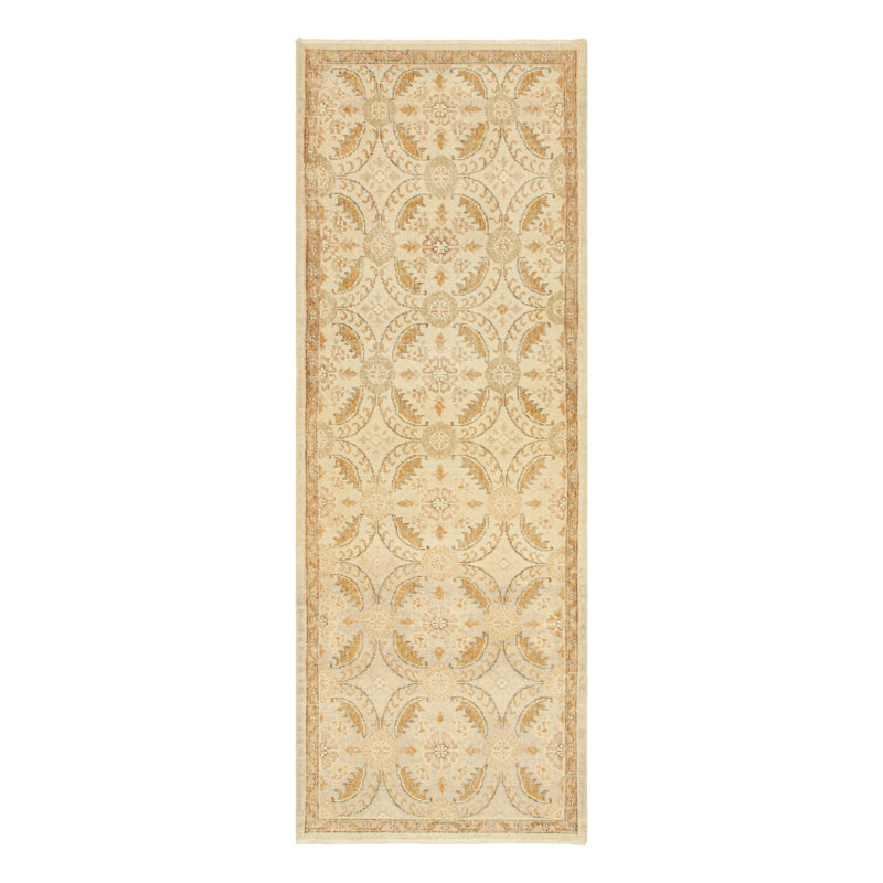 One-of-a-Kind 3'X8'4" Hand Knotted Area Rug